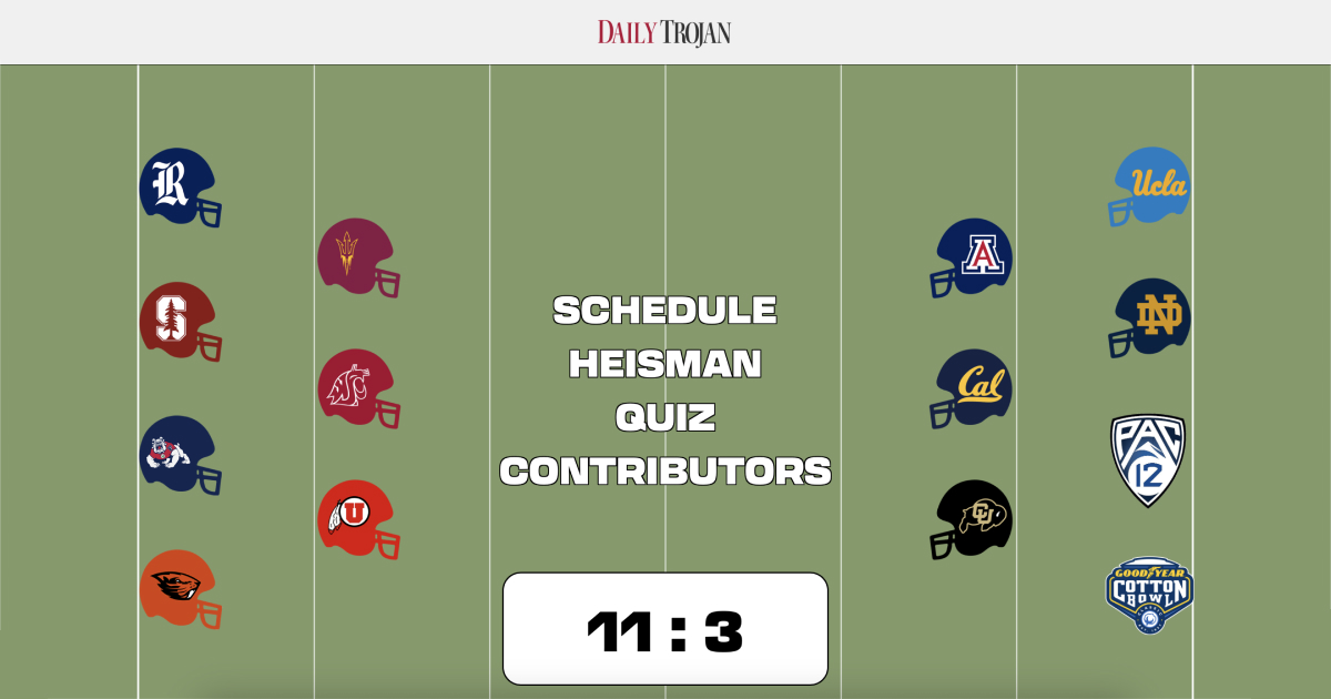 daily trojan fall 2022 football season supplement